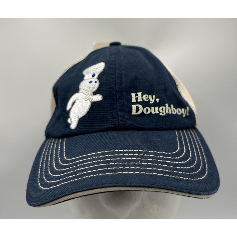 Hey Doughboy! Youth Size Colorblock Hat NOS